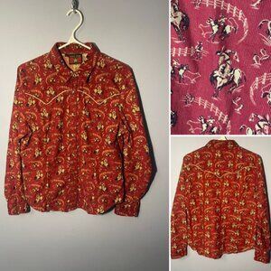 Womens Large Roper Shirt